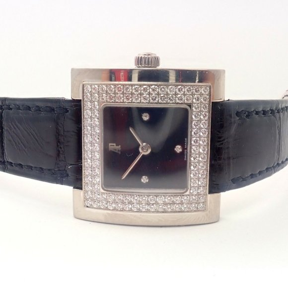 Authentic! Vintage Audemars Piguet 18k White Gold 1.15ct Diamond Ladies Watch - Picture 12 of 12